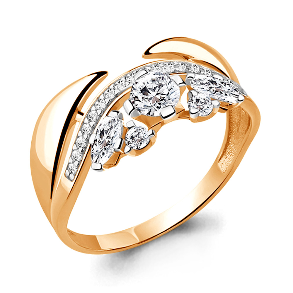 

Кольцо из серебра р. 19 AQUAMARINE 68078А_925_з, 68078А_925_з