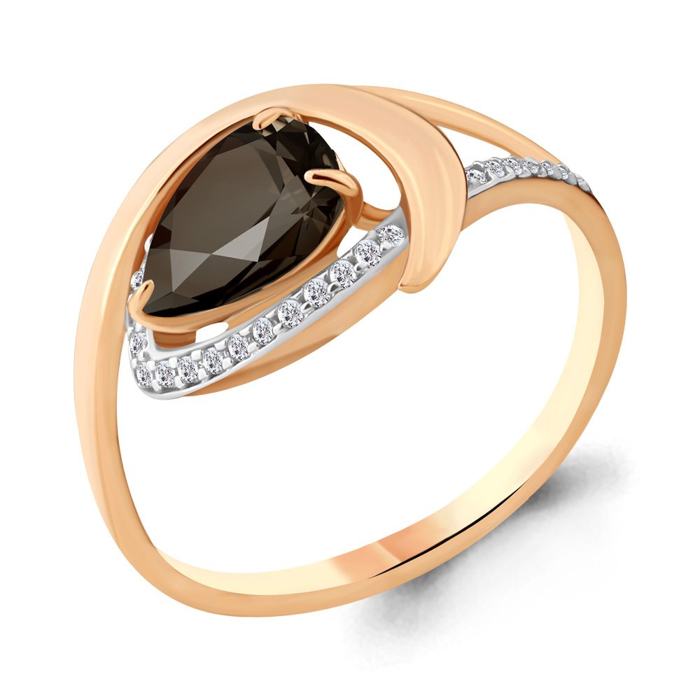 

Кольцо из серебра р. 19,5 AQUAMARINE 6580401А_925_з, 6580401А_925_з