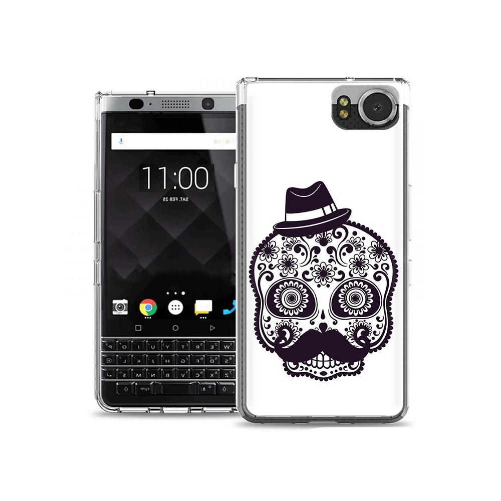 

Чехол MyPads Tocco для BlackBerry KeyOne разрисованный скелет, Tocco