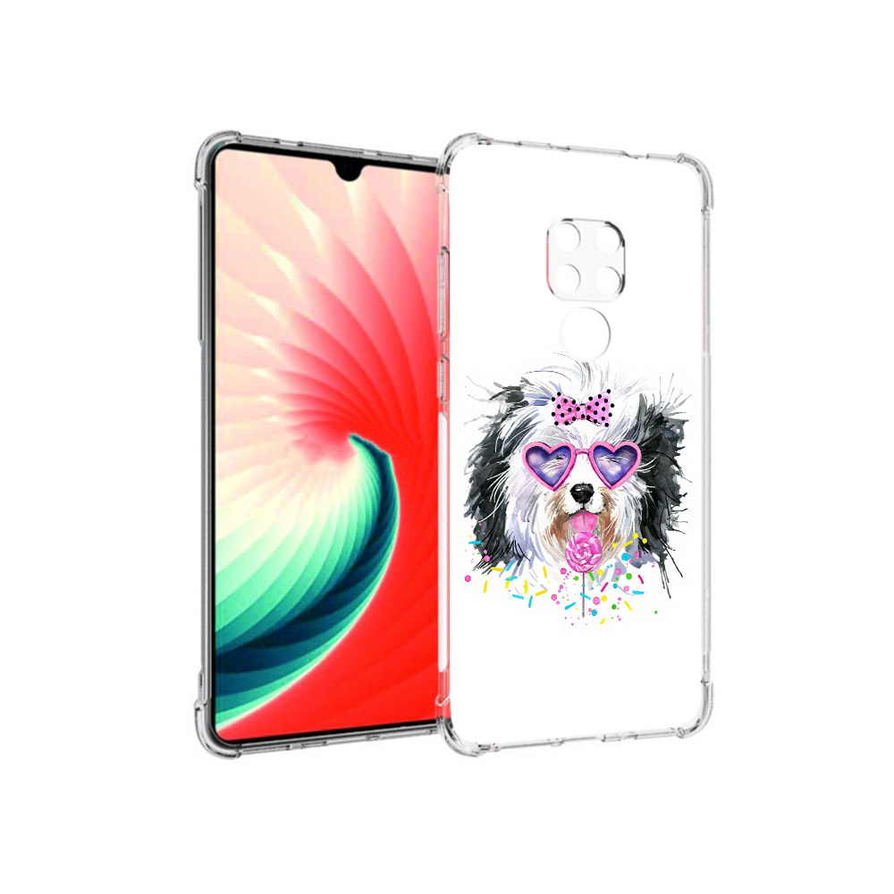 

Чехол MyPads Tocco для Huawei Mate 20 пушистик, Прозрачный, Tocco