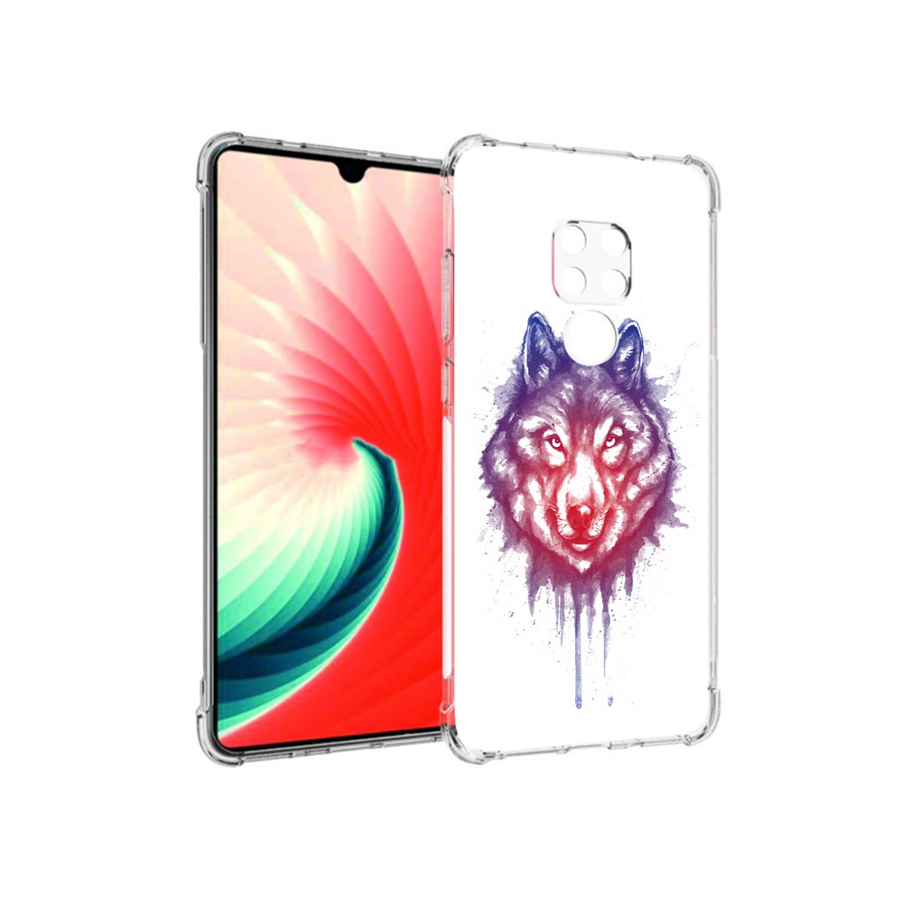 

Чехол MyPads Tocco для Huawei Mate 20 пушистый волк, Прозрачный, Tocco