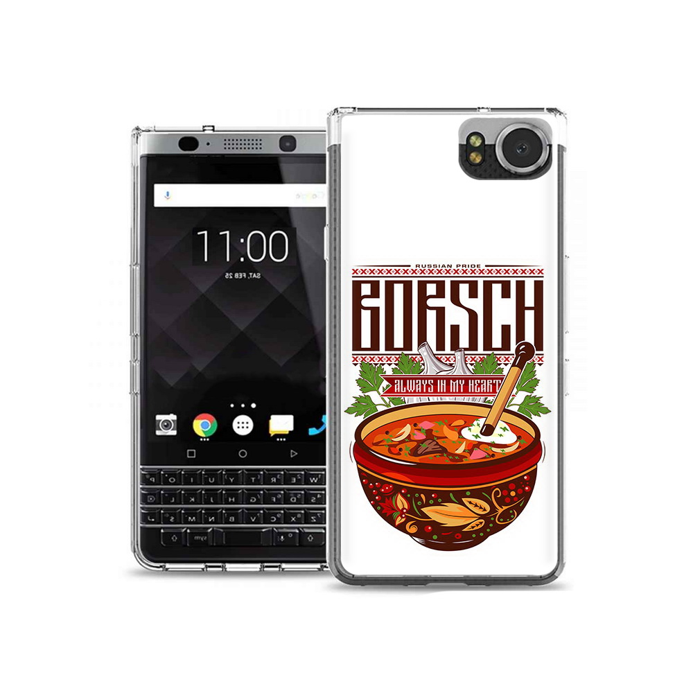 

Чехол MyPads Tocco для BlackBerry KeyOne русский борщ, Tocco