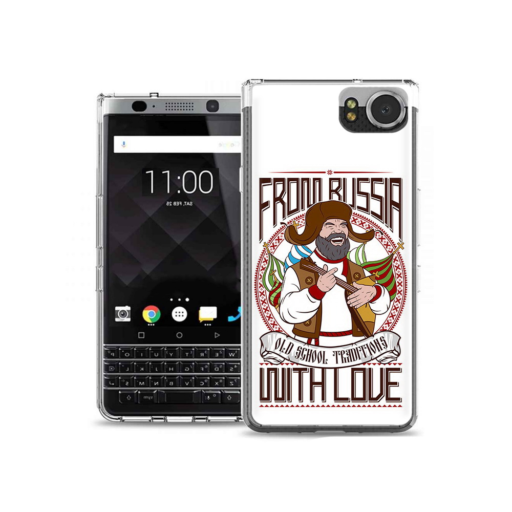 

Чехол MyPads Tocco для BlackBerry KeyOne русский мужчина, Tocco