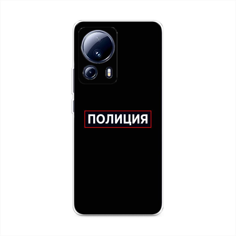 

Чехол Awog на Xiaomi 13 Lite "Police logo", Черный;белый;красный, 318150-5