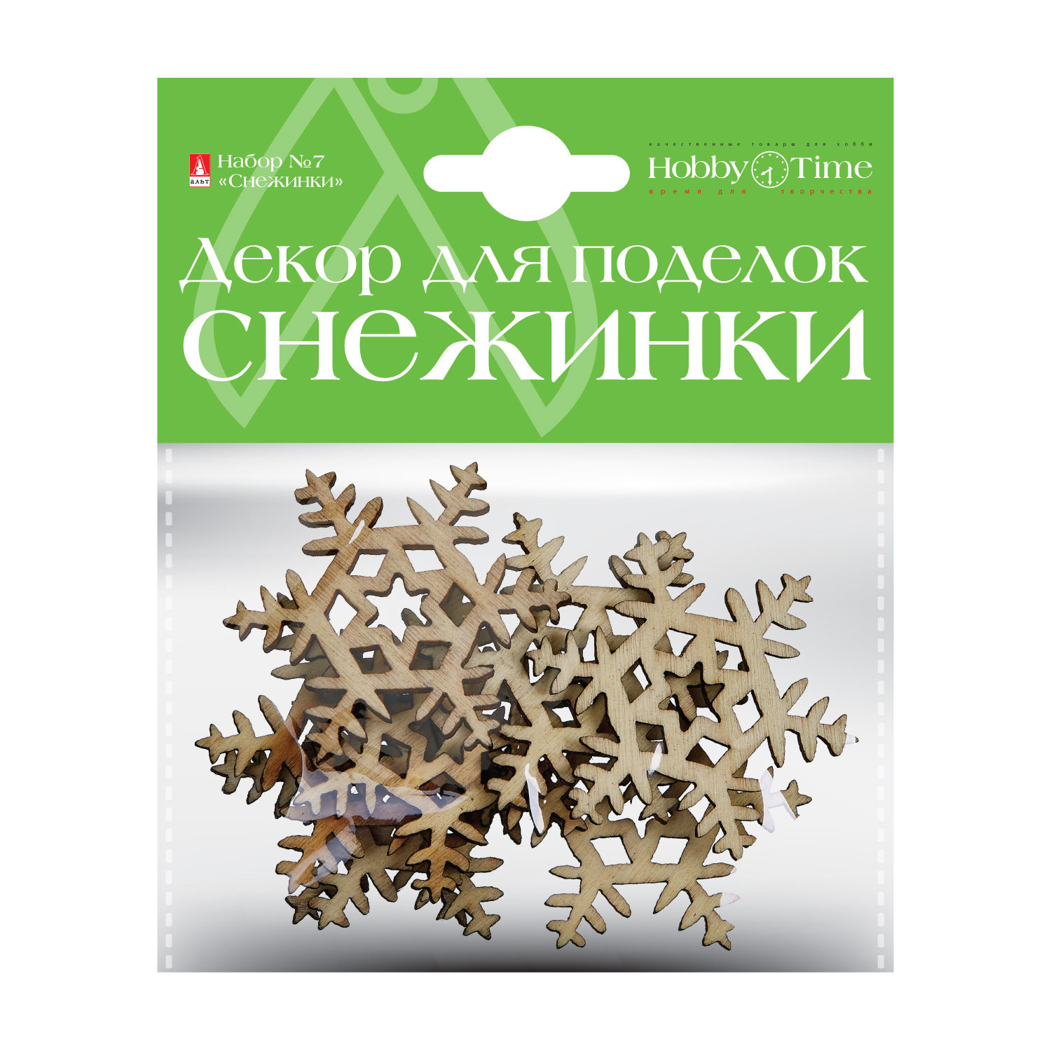 

Декор для поделок Снежинки №7 Альт 2-385