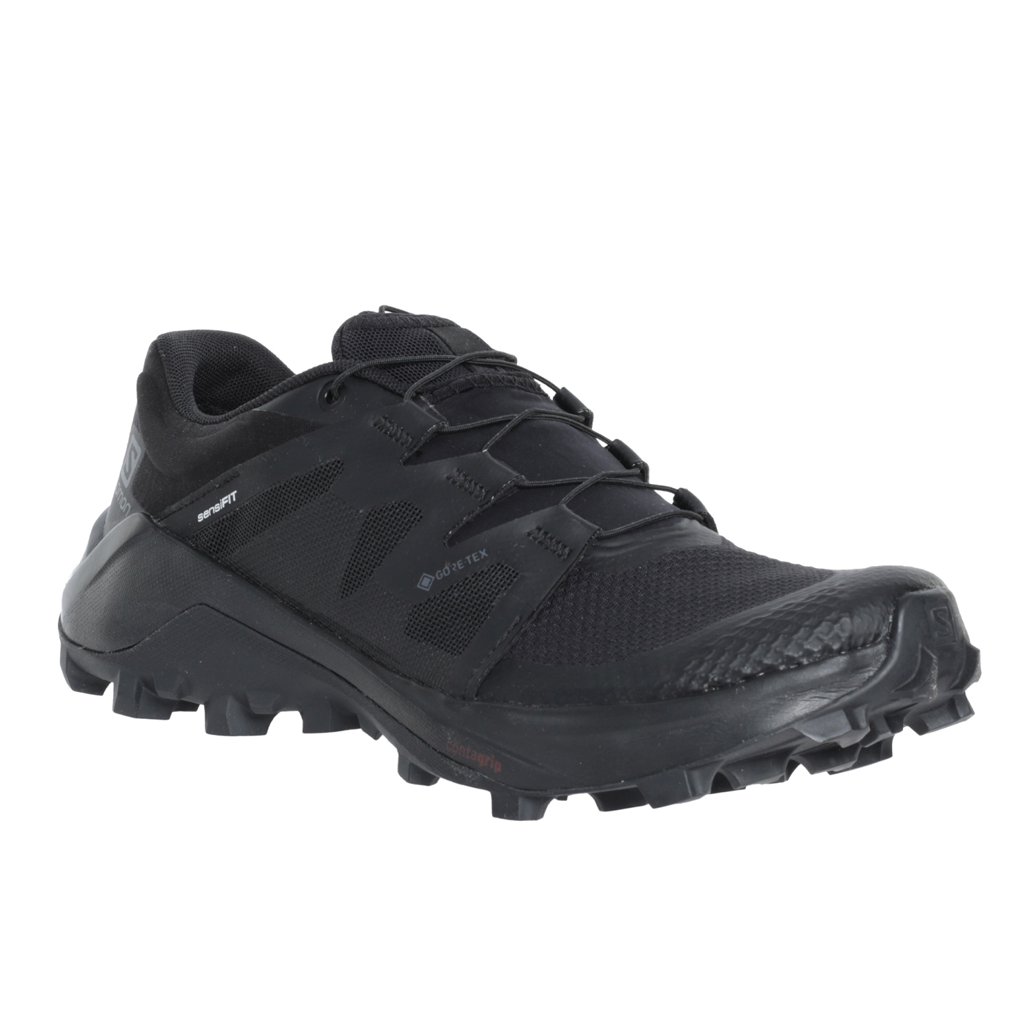 

Кроссовки женские Salomon Wildcross Gtx W черные 3.5 UK, Черный, Wildcross Gtx W