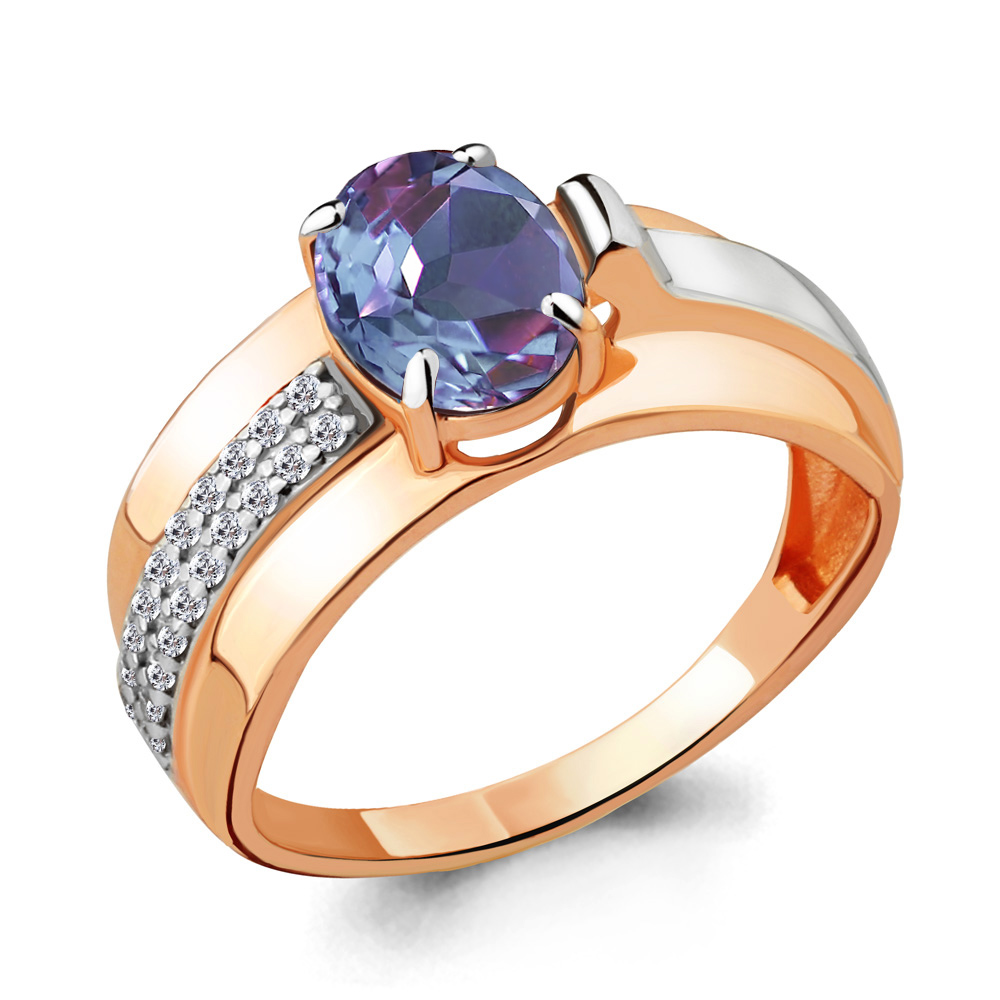 

Кольцо из серебра р. , AQUAMARINE 6593325А_925_з, 6593325А_925_з