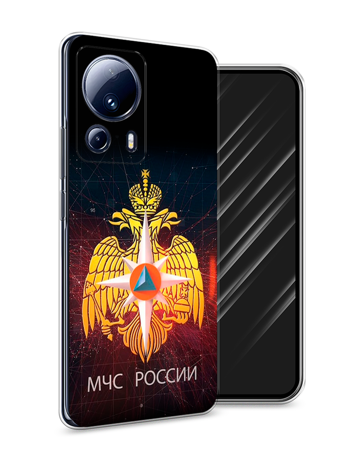 

Чехол Awog на Xiaomi 13 Lite "МЧС России", Черный;желтый;красный, 318150-5