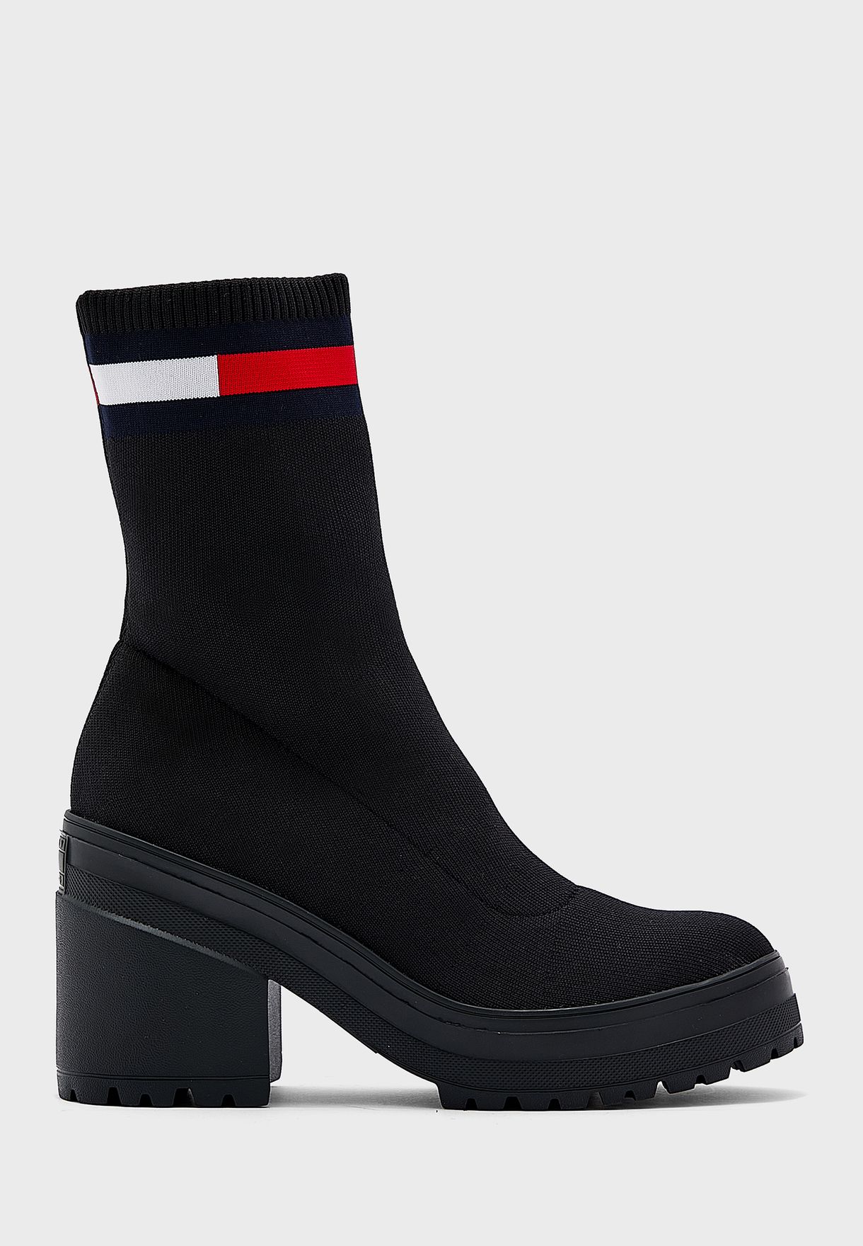 Ботинки Tommy Hilfiger для женщин, чёрный-BDS, размер 35, EN0EN01914BDS