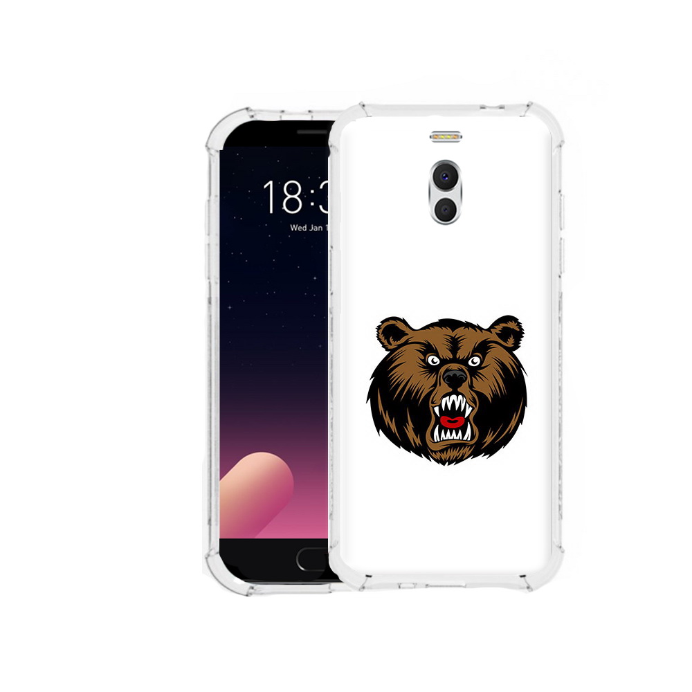 

Чехол MyPads Tocco для Meizu M6 Note бурый, Прозрачный, Tocco