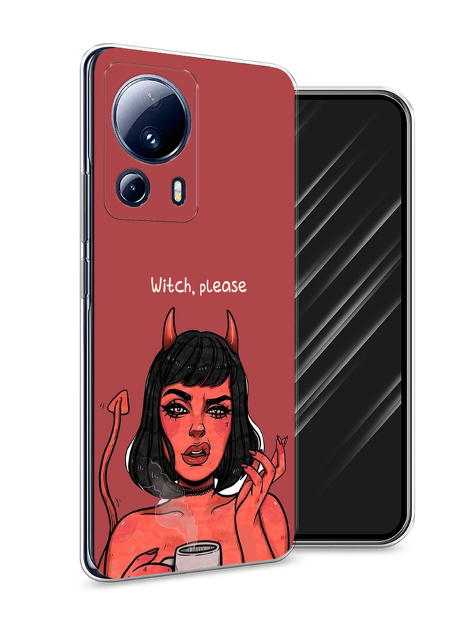 

Чехол Awog на Xiaomi 13 Lite "Evil Girl", Бордовый;черный, 318150-6