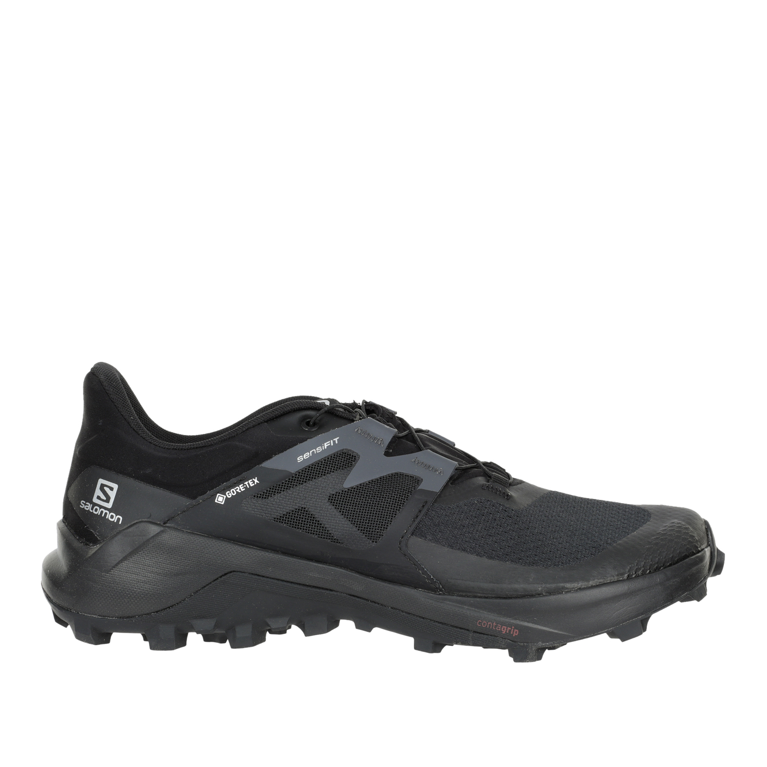 

Кроссовки мужские Salomon Wildcross 2 Gtx черные 8.5 UK, Wildcross 2 Gtx