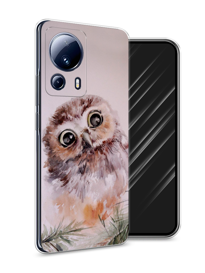 

Чехол Awog на Xiaomi 13 Lite "Сова на розовом", Розовый;коричневый, 318150-1