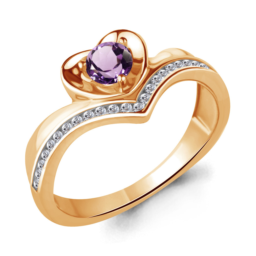 

Кольцо из серебра р. , AQUAMARINE 6567404А_925_з, 6567404А_925_з