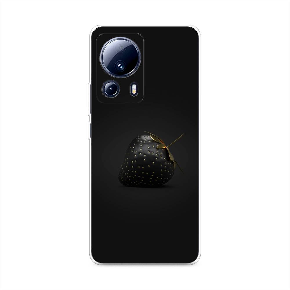 

Чехол Awog на Xiaomi 13 Lite "Черная клубника", Золотистый;черный;серый, 318150-10