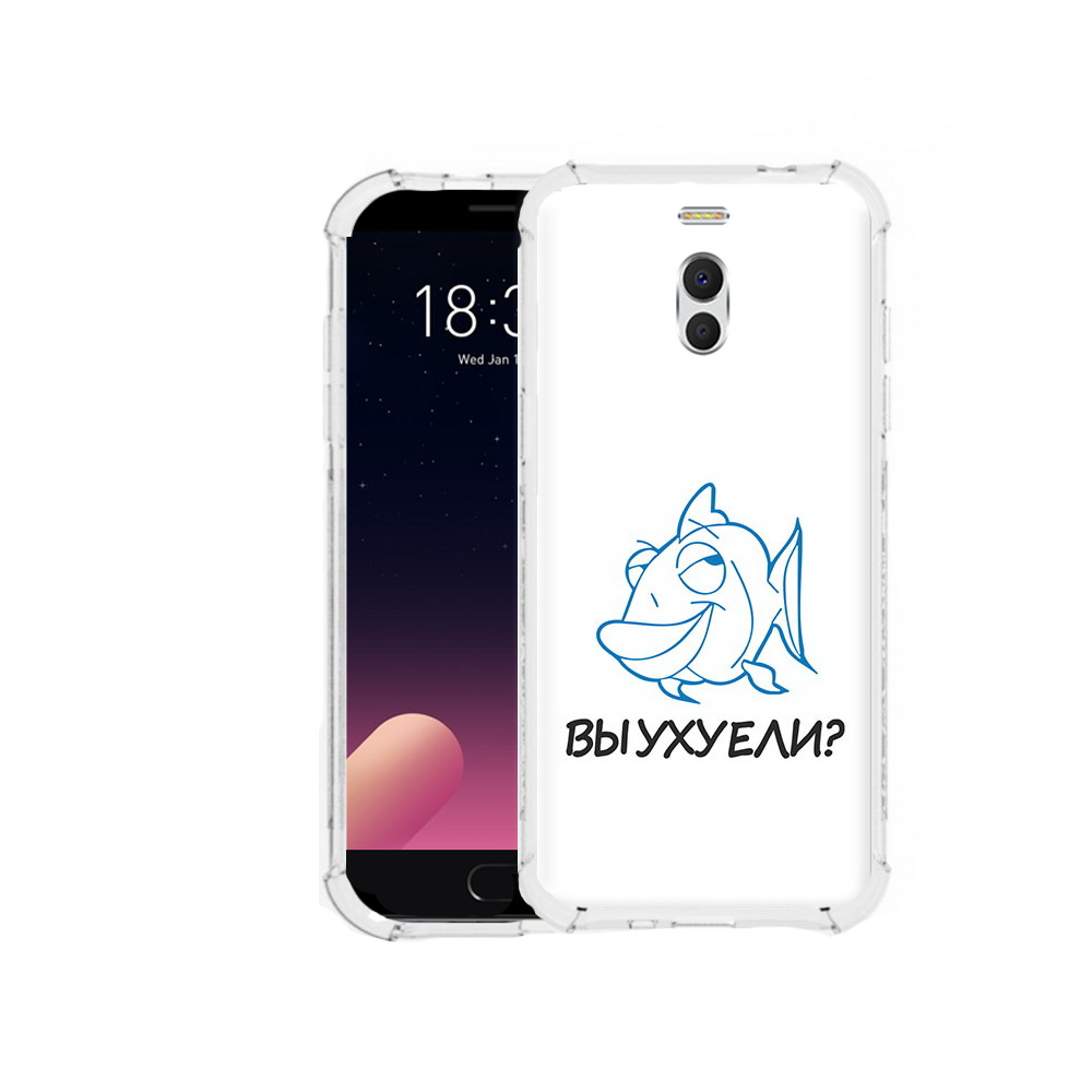 

Чехол MyPads Tocco для Meizu M6 Note вы ухуели, Прозрачный, Tocco