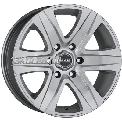 

Колесный диск MAK Stone 6 Silver 8x18/6x139.7 D67.1 ET35