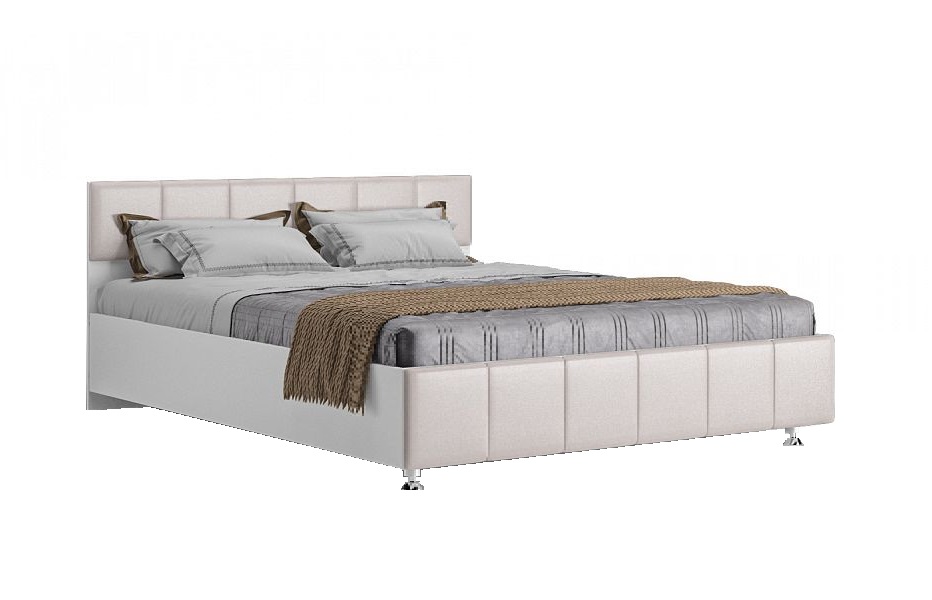 

Кровать Askona OFELIA Lux, Белый премиум 140x200, OFELIA Lux, Белый премиум 140x200