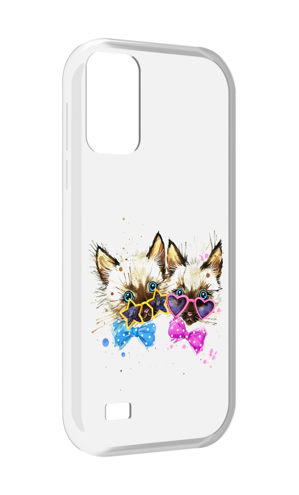 

Чехол MyPads милые котята для Oukitel C31, Прозрачный, Tocco