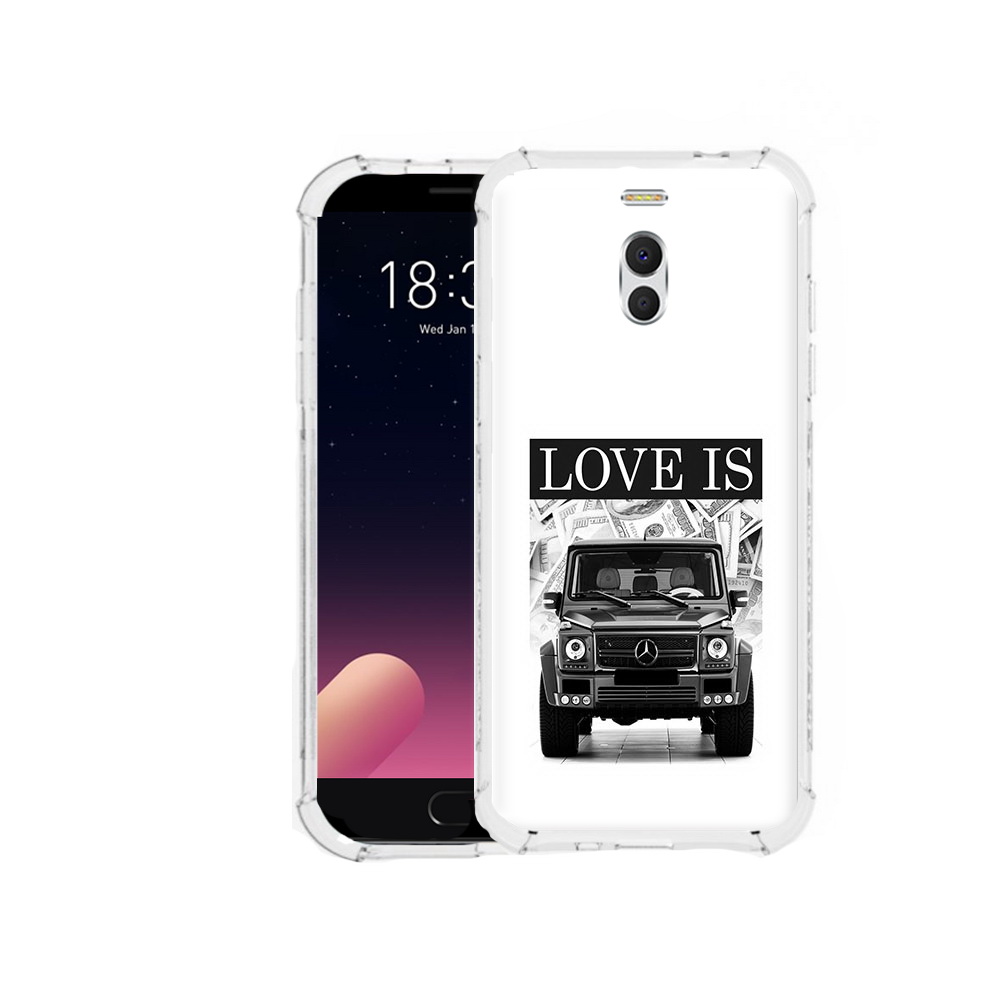 

Чехол MyPads Tocco для Meizu M6 Note гелик, Прозрачный, Tocco