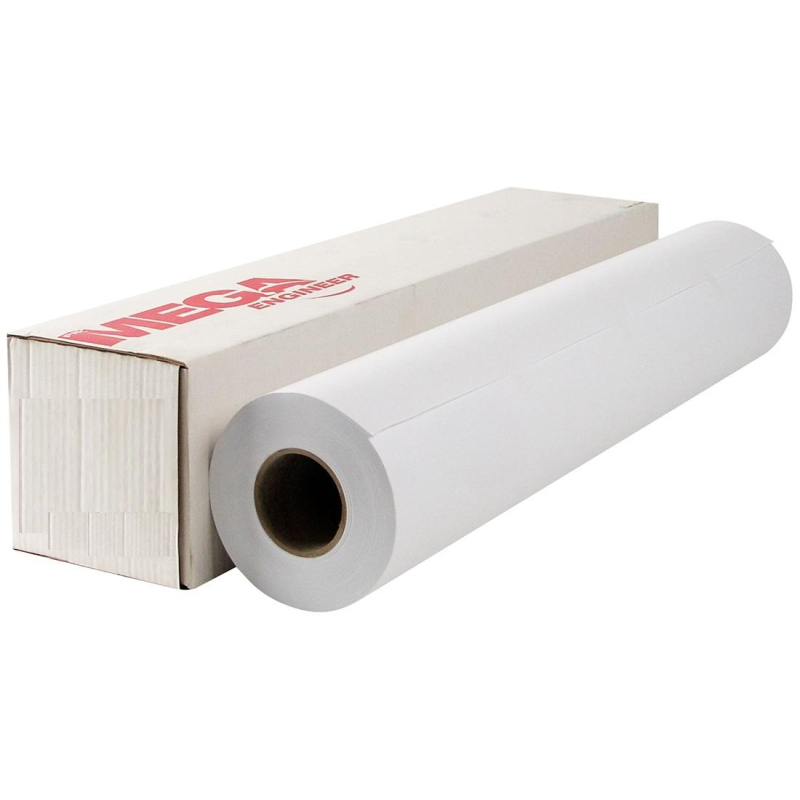

Бумага широкоформатная ProMEGA engineer standart 80г 841мм x150м 76.2мм, Белый