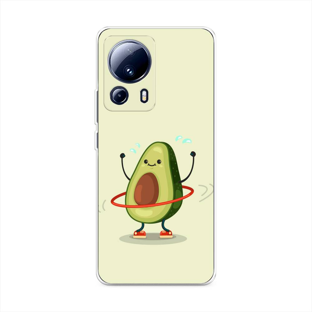

Чехол Awog на Xiaomi 13 Lite "Авокадо с обручем", Бежевый, 318150-10