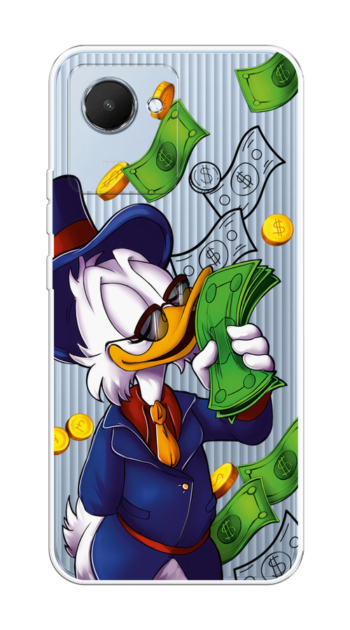 

Чехол на Realme C30 "Scrooge McDuck with Money", Синий;зеленый;белый, 2510550-6