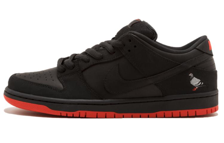 

Кеды унисекс Nike Dunk SB Black Pigeon черные 40.5 EU, Черный, Dunk SB Black Pigeon