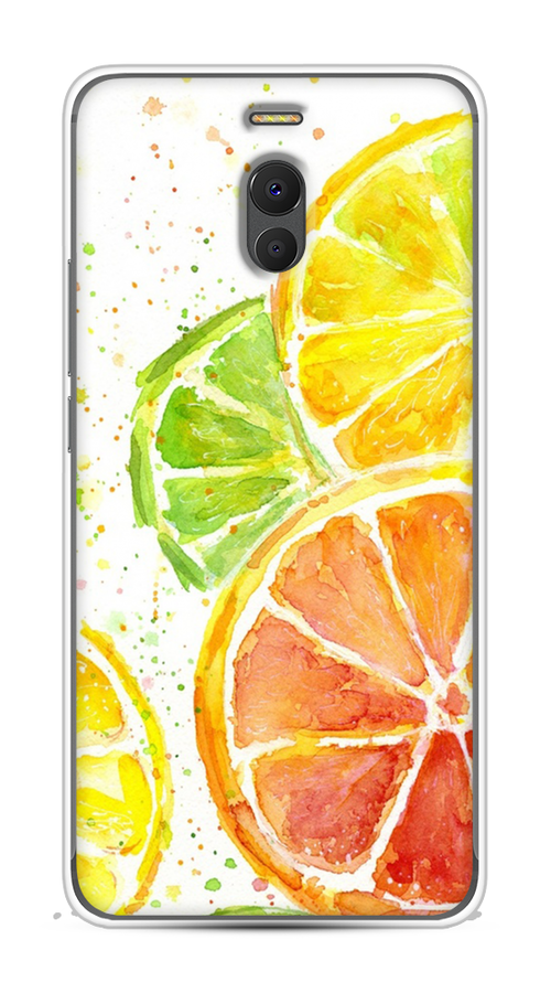 

Чехол на Meizu M6 Note "Цитрусовые", Белый;желтый;красный;зеленый, 72150-1