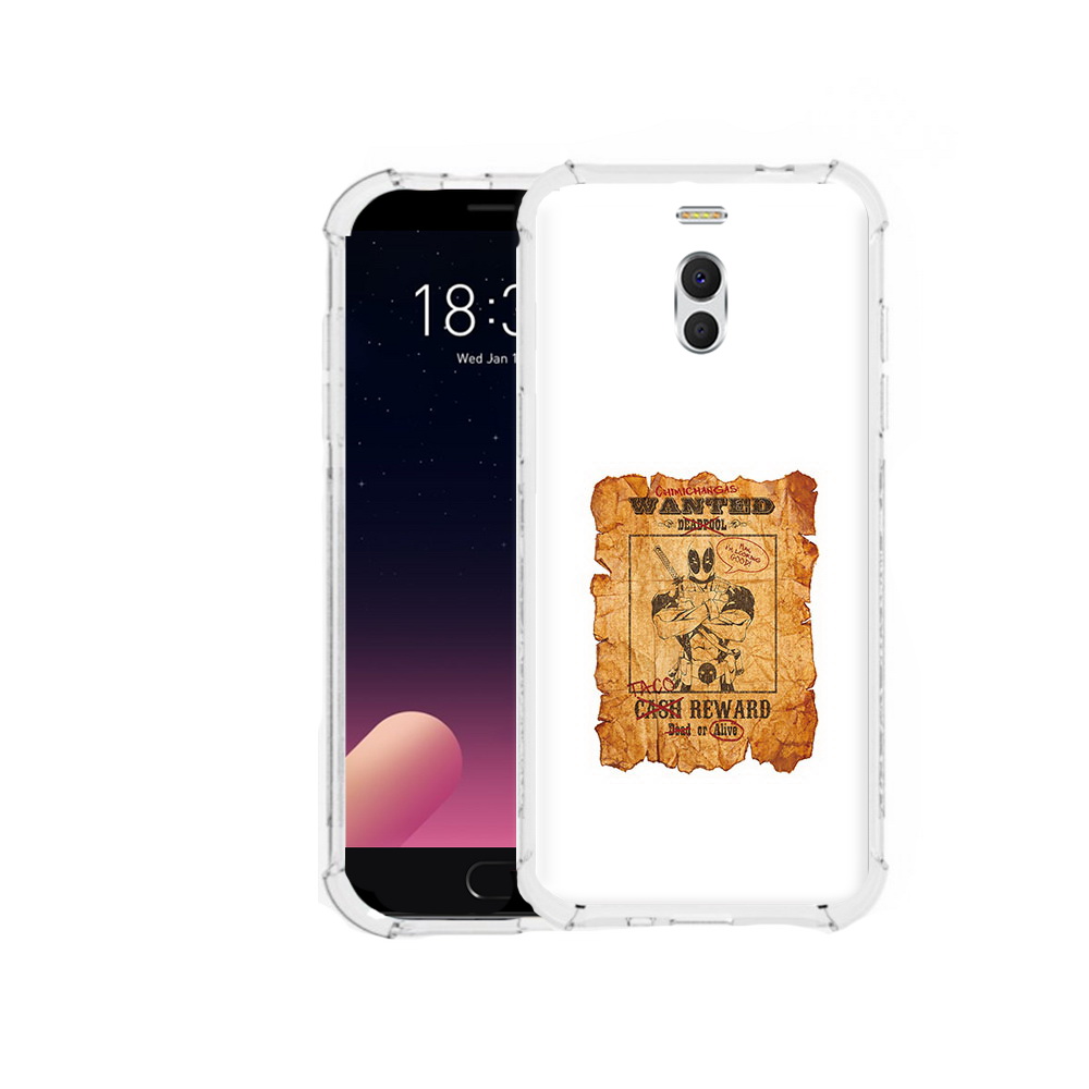 

Чехол MyPads Tocco для Meizu M6 Note дедпул, Прозрачный, Tocco