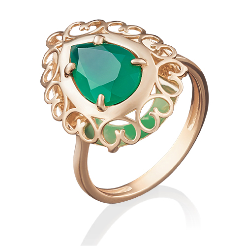 

Кольцо из красного золота р. , PLATINA jewelry 01-4952-00-401-1110-65, фианит, 01-4952-00-401-1110-65