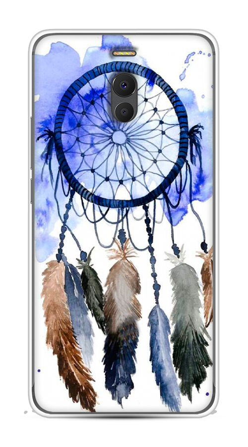 

Чехол на Meizu M6 Note "Ловец снов 1", Коричневый;синий, 72150-1
