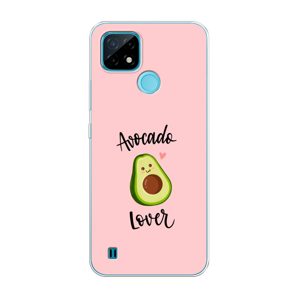 

Чехол на Oppo Realme C21 "Avocado lover", Розовый;зеленый, 254950-6
