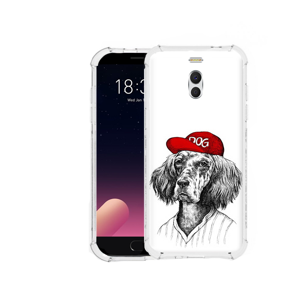 

Чехол MyPads Tocco для Meizu M6 Note дог, Прозрачный, Tocco