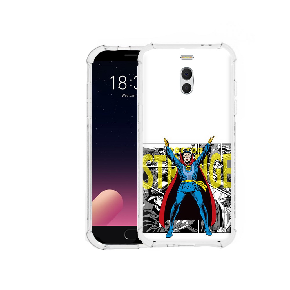 

Чехол MyPads Tocco для Meizu M6 Note доктор стренж комикс, Прозрачный, Tocco