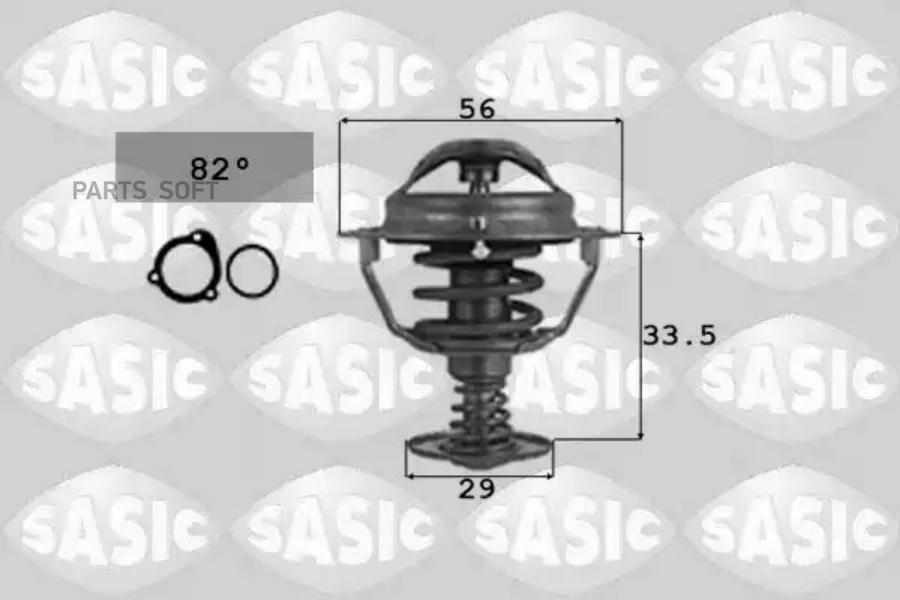 

Термостат LEXUS MITSUBISHI VOLVO SASIC 9000739