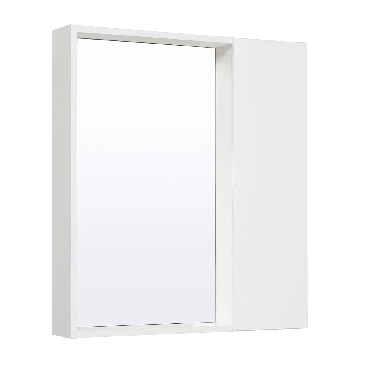 Зеркальный шкаф Runo Манхэттен 65 универсальный белый 00-00001044