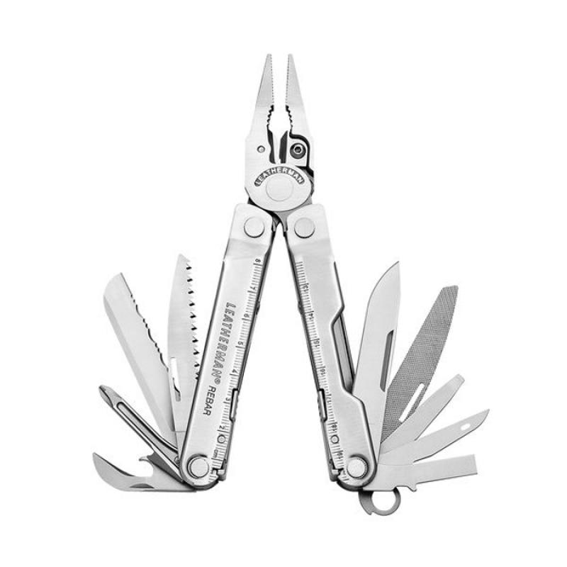 фото Мультитул leatherman rebar 831563 127 мм серебристый, 17 функций