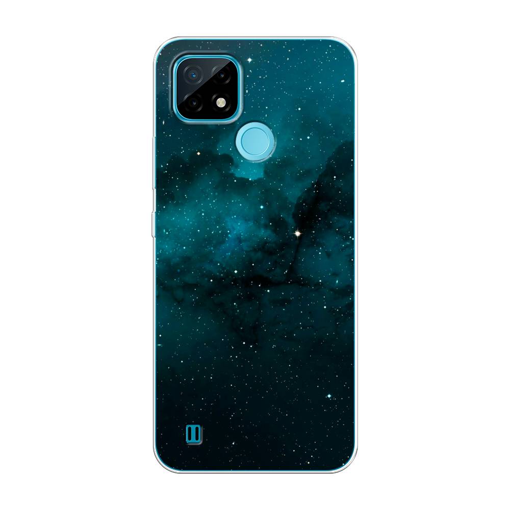 

Чехол на Oppo Realme C21 "Синий космос", 254950-2