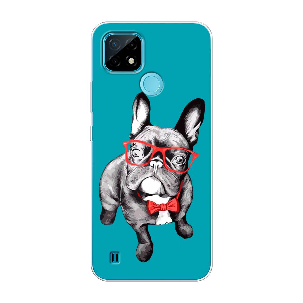 

Чехол на Oppo Realme C21 "Французский бульдог", 254950-1
