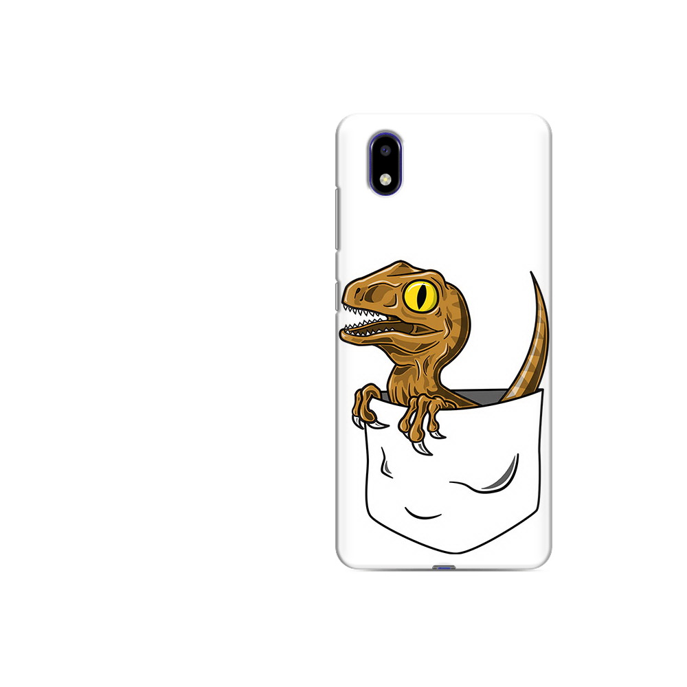 

Чехол MyPads Tocco для ZTE Blade A31 Lite динозавр в кармане (PT162823.461.327), Прозрачный, Tocco