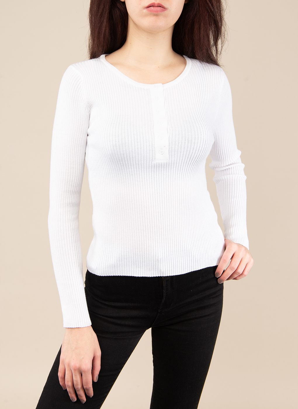 

Джемпер женский Каляев 48586 белый 46-48 RU, 48586