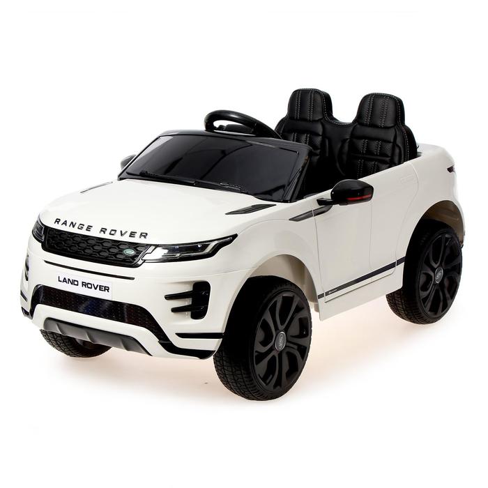 

Электромобиль Range Rover Evoque, кожаное сиденье, EVA колеса, цвет белый