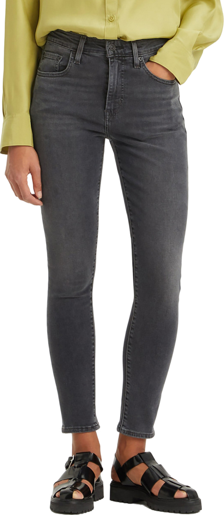 

Джинсы женские Levi's Women Premium 721 High Rise Skinny Jeans черные 26/32, Черный, Women Premium 721 High Rise Skinny Jeans