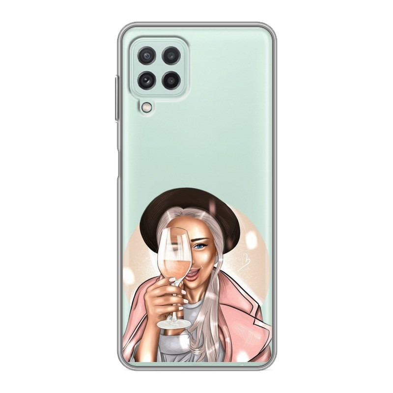 фото Прозрачный чехол на samsung galaxy a22/m22 / samsung galaxy m22 (sm-m225) 100gadgets