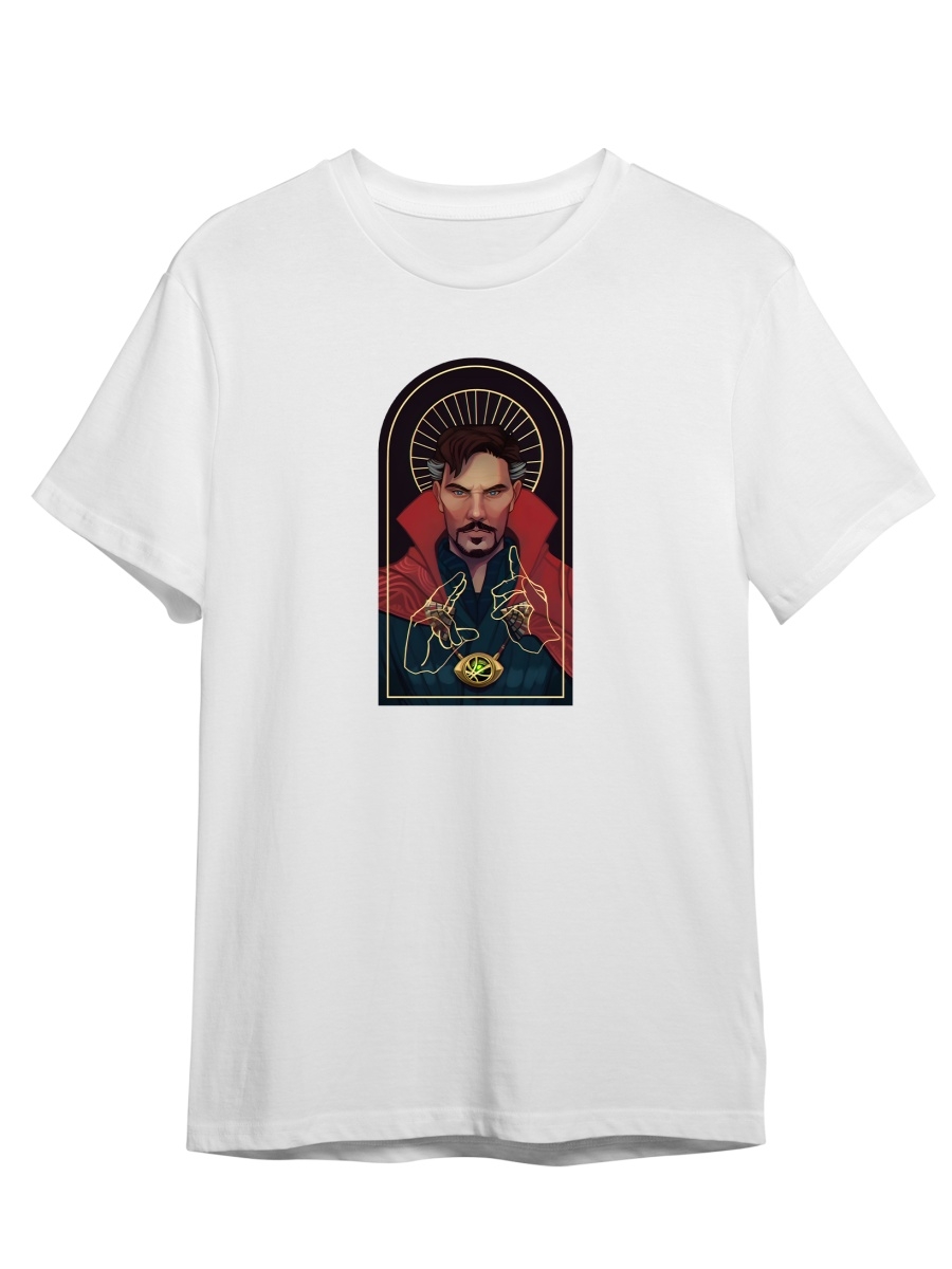 

Футболка унисекс СувенирShop Доктор Стрэндж/Doctor Strange/Marvel 2 белая 3XL (56-58), "Доктор Стрэндж/Doctor Strange/Marvel" 2