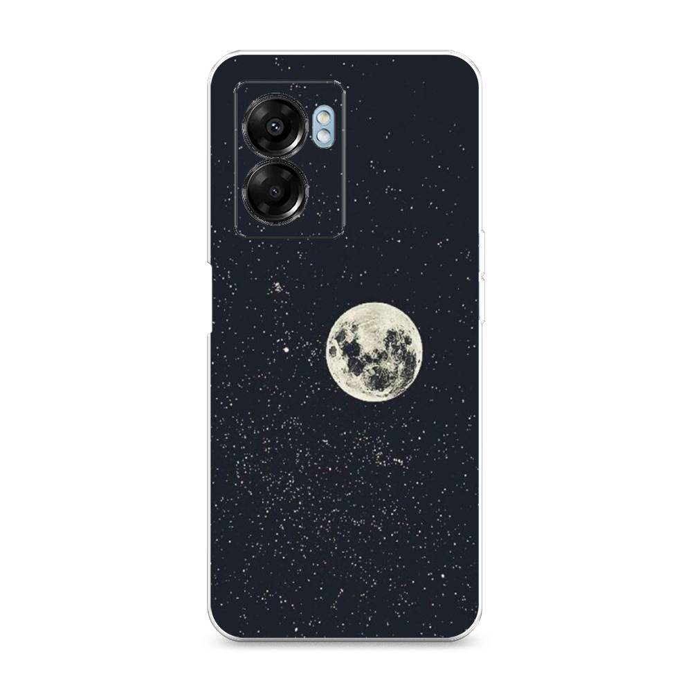 

Чехол для Oppo A57 5G/OnePlus Nord N300 5G "Полнолуние", Красный, 2510250-2
