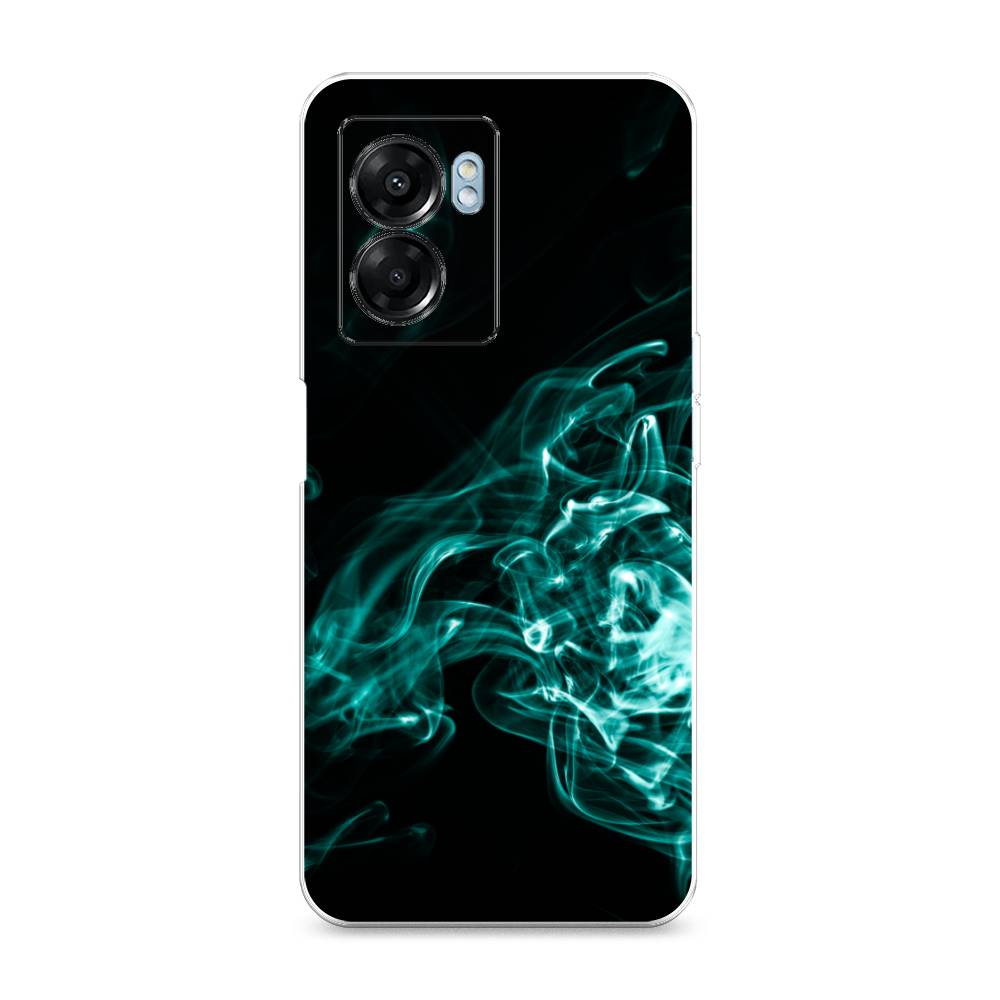 

Чехол для Oppo A57 5G/OnePlus Nord N300 5G "Дым", Голубой;черный, 2510250-3