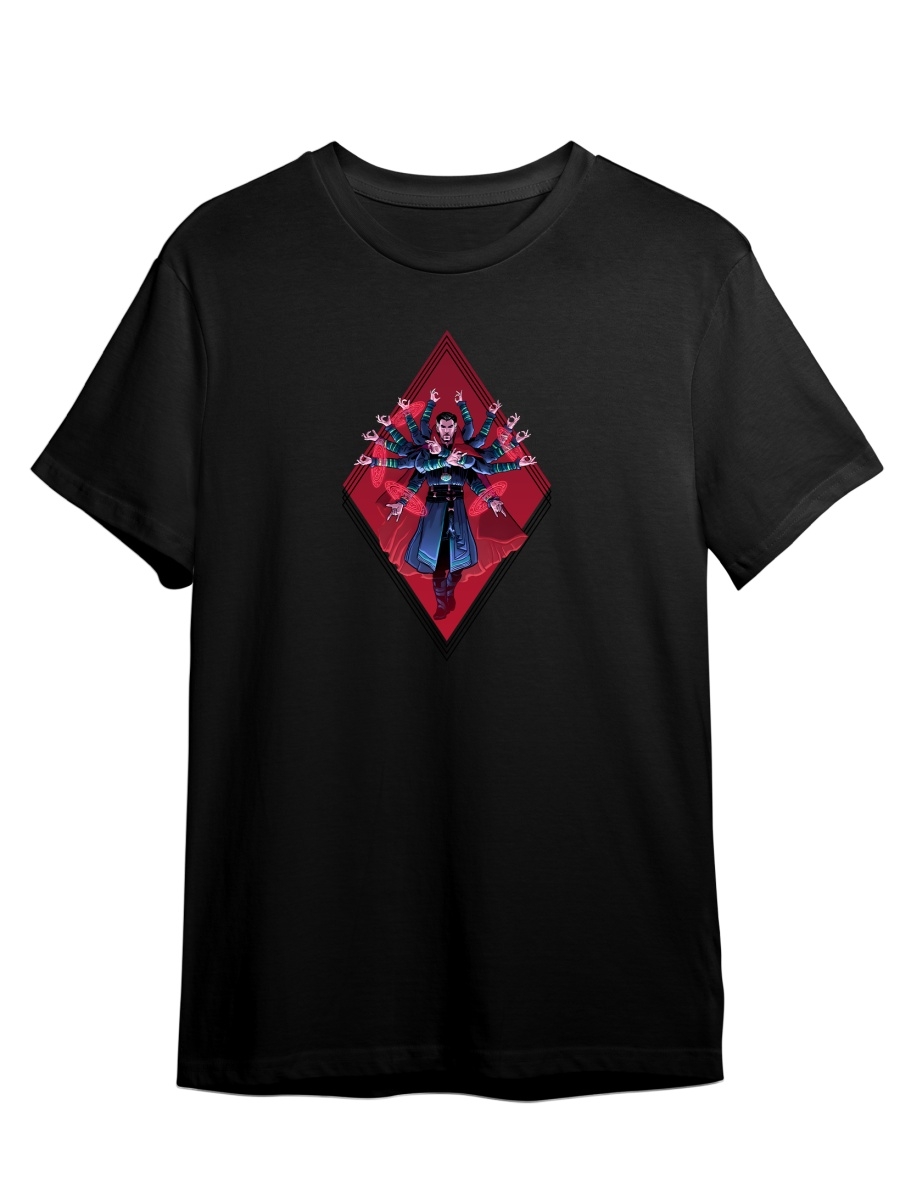 

Футболка унисекс СувенирShop Доктор Стрэндж/Doctor Strange/Marvel 4 черная 2XL (52-54), Черный, "Доктор Стрэндж/Doctor Strange/Marvel" 4