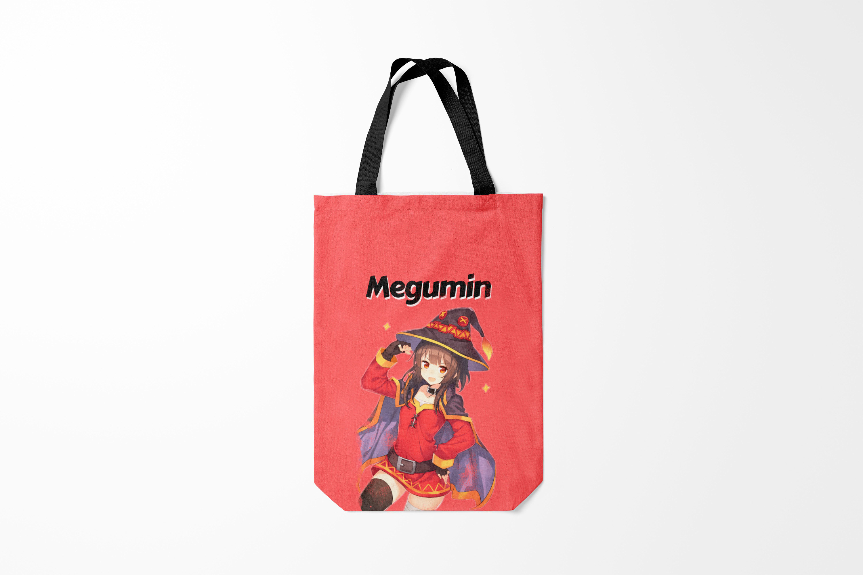 

Сумка шoппер унисекс Burnettie Коносуба Megumin показывает силу,, Коносуба Megumin показывает силу